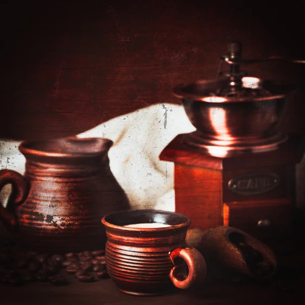 Coffee still life — Stock Photo, Image