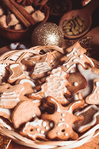 Pan de jengibre de Navidad — Foto de Stock