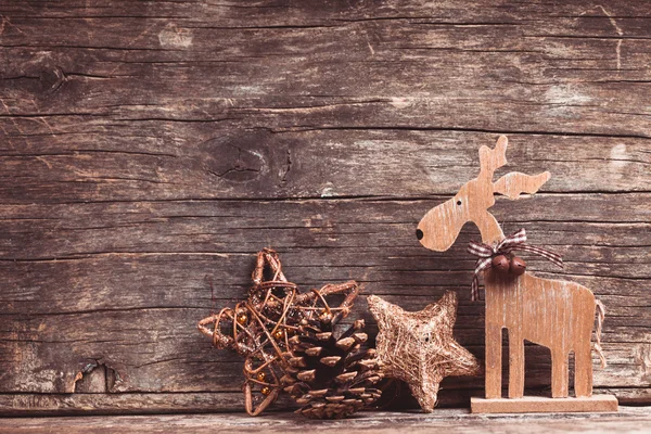 Přírodní vánoční výzdoba — Stock fotografie