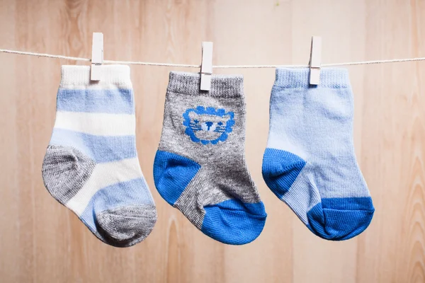 Chlapeček ponožky — Stock fotografie