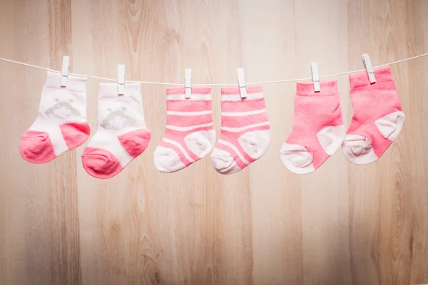 Носки для девочек — стоковое фото