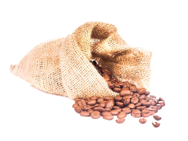 咖啡豆隔离 — 图库照片