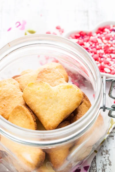 Τα cookies καρδιά — Φωτογραφία Αρχείου