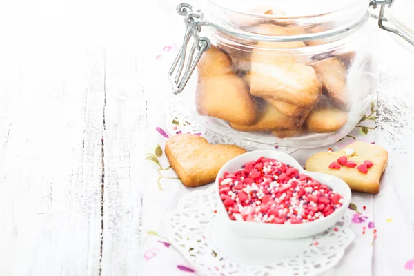 Heart cookies — Stock Photo, Image