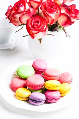 hediye kutusunda macaroons