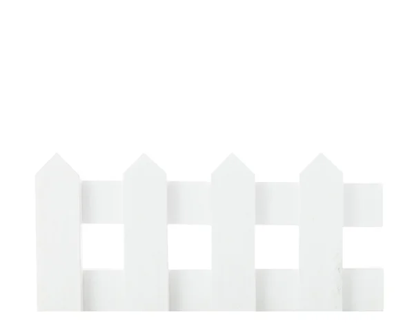 White fence — Stock Photo, Image