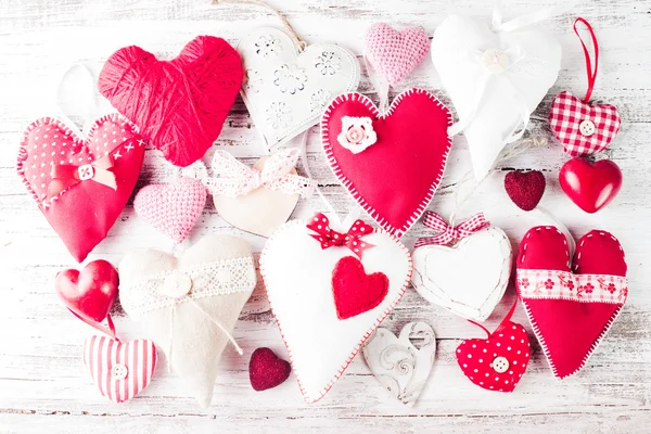 Valentijn handgemaakte hart — Stockfoto