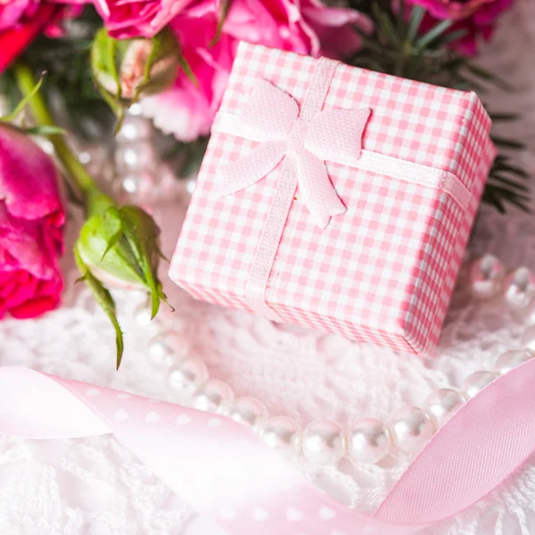 Pink box — Stock Photo, Image