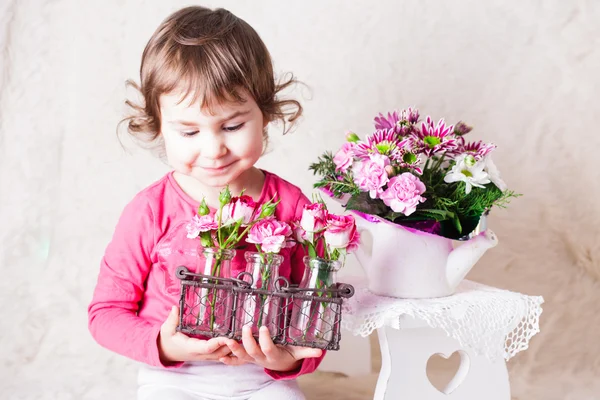 Rose smell — Stock Photo, Image