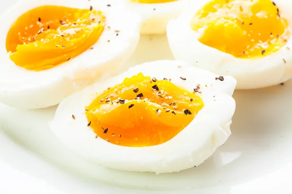 Fresh boiled eggs — Stock Photo, Image