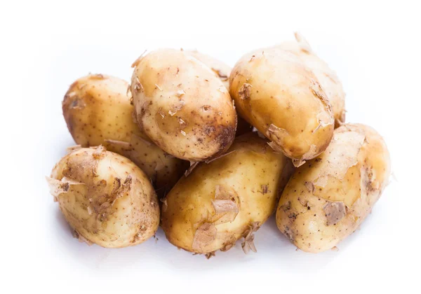 马铃薯隔离 — 图库照片