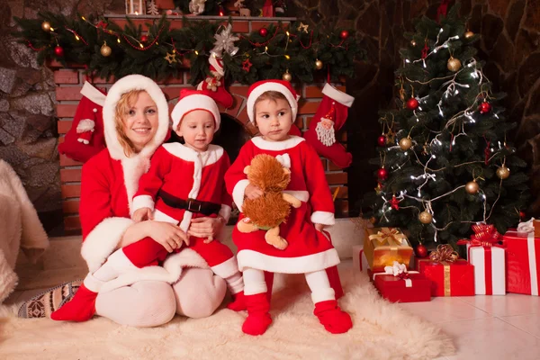 Chimenea de Navidad — Foto de Stock