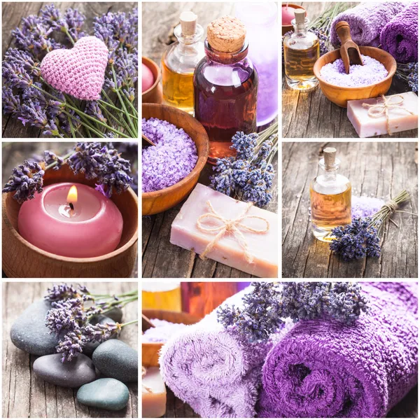 Lavanda spa — Foto de Stock