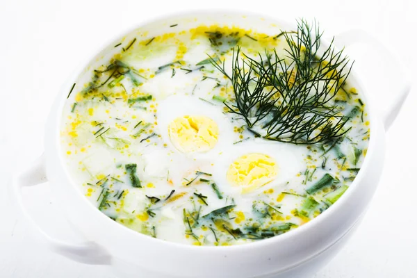 Mieszania zupy — Zdjęcie stockowe