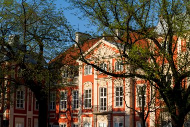 centrum van de stad van Warschau, Polen