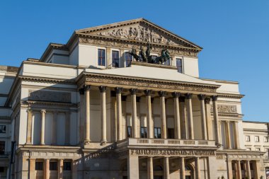 Varşova, Polonya - ulusal opera evi ve Ulusal Tiyatro kurmak