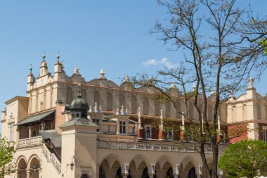 Krakow, Polonya bina sukiennice
