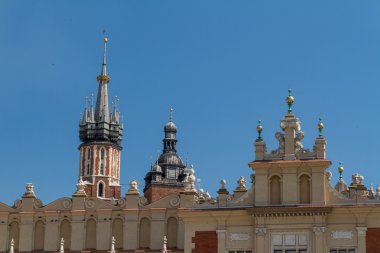 Krakow, Polonya bina sukiennice