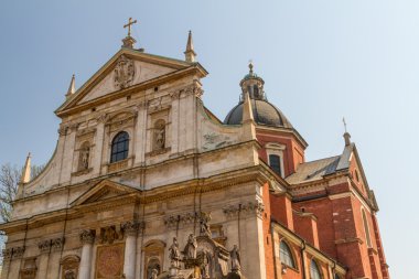 Kilise aziz peter ve paul krak eski şehir bölgesinde