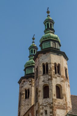 Romanesk kilise St andrew Kulesi Krakow 107 arasında inşa