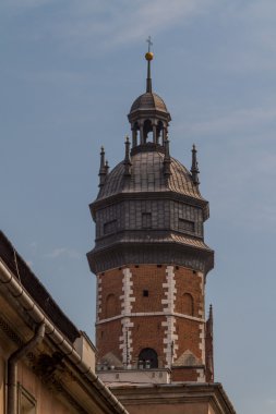 Krakow - kaz eski Yahudi bölgesinde benzersiz bir mimari