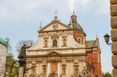 Kilise aziz peter ve paul krak eski şehir bölgesinde