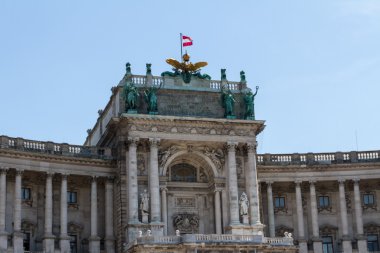 Heldenplatz hofburg kompleksi, Viyana, Avusturya