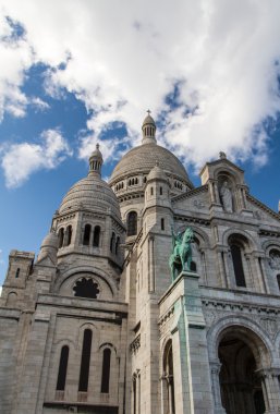 Basilique du Sacré coeur, montmartre, paris, fra dış mimarisi