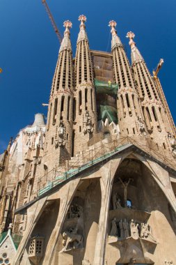 Barcelona, İspanya-25 Haziran: sagrada familia 25 Haziran 2012: la