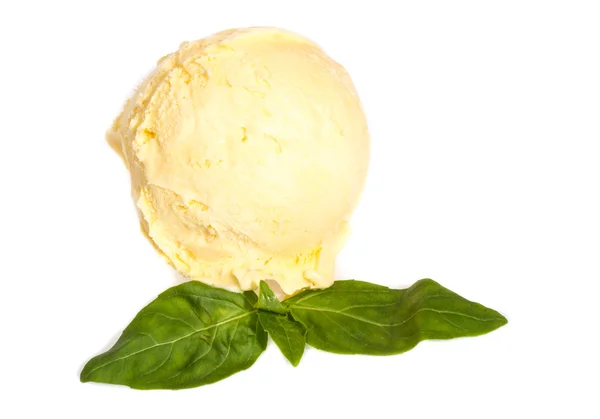 Bolletje ijs citroen — Stockfoto