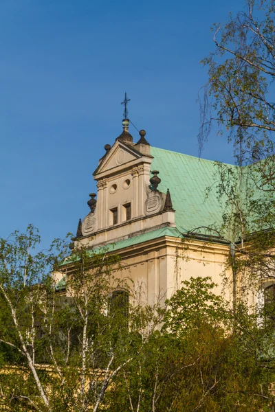 Centrum van de stad van Warschau, Polen — Stok fotoğraf