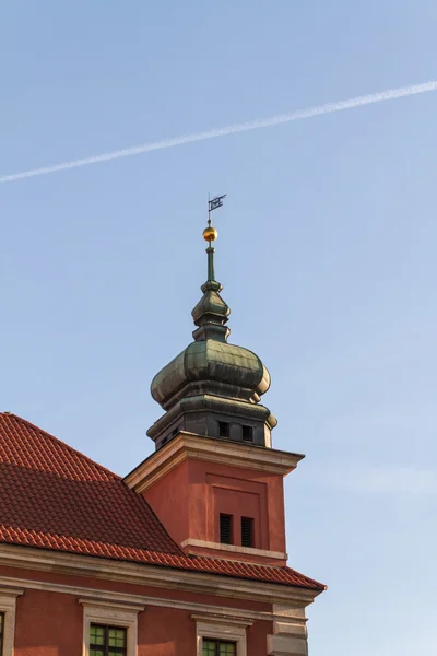 Centrum van de stad van Warschau, Polen — Stok fotoğraf