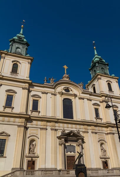 Kutsal Haç Kilisesi (kosciol swietego krzyza), Varşova, Polonya — Stok fotoğraf