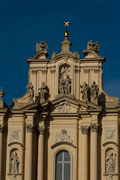 Kostel svatého Josefa visitationists, Varšava, Polsko — Stock fotografie