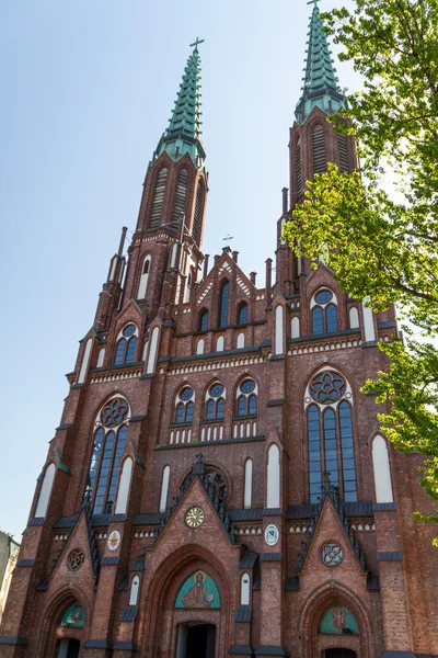 Saint Florian's Cathedral in Warsaw, Poland — Stock Photo, Image
