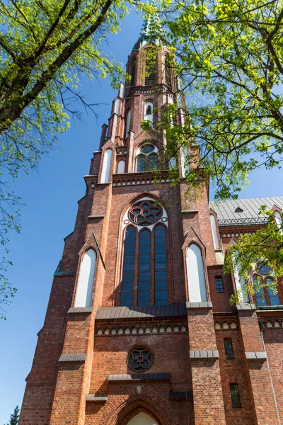 Saint florian's kathedraal in Warschau, Polen — Stockfoto