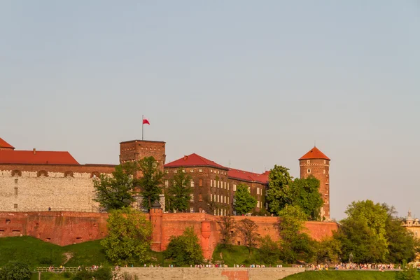 Castillo real en Wawel, Krarow — Foto de Stock