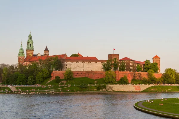 Королівський замок Вавель, Krarow — стокове фото