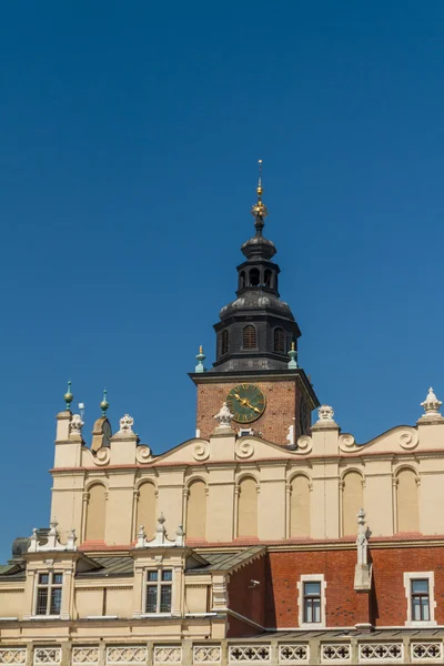 Sukiennice edifício em Cracóvia, Polonia — Fotografia de Stock