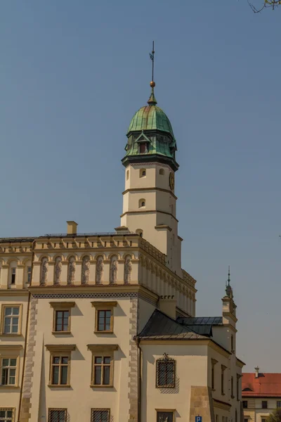 The 15th-century Town Hall amid Kazimierz's Plac Wolnica central — Stock Photo, Image