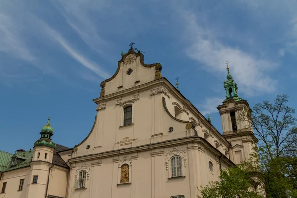 Cattedrale nel centro storico di Cracovia — Foto Stock