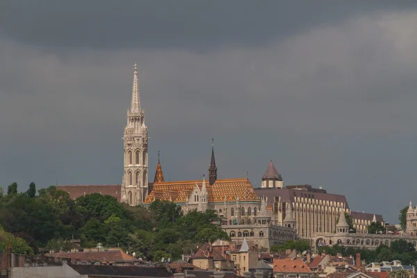 Vista de lugares de interés en Budapest — Foto de Stock