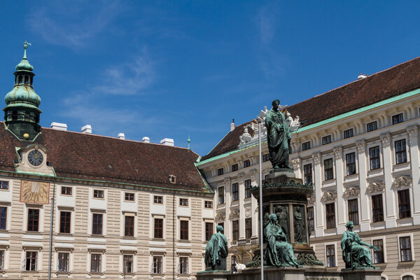 Hofburg palace and monument. Vienna.Austria.