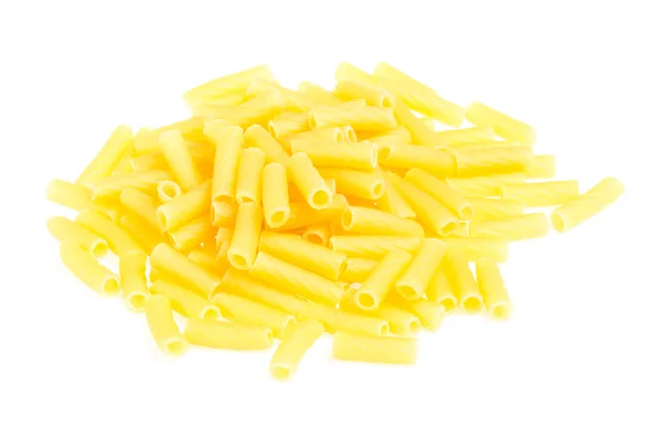 Macro closeup of penne pasta background texture — Stock Photo, Image