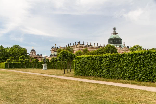 Новый дворец в Потсдаме Германия в списке Всемирного наследия ЮНЕСКО — стоковое фото
