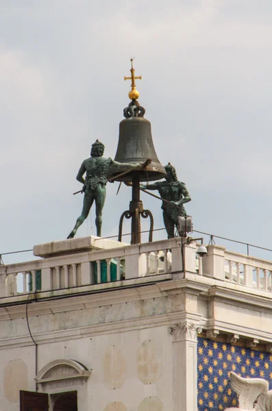 Zvěrokruh hodiny, Svatý označí náměstí, Benátky, Itálie — Stock fotografie