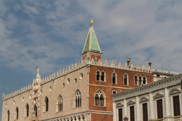 Doge Sarayı, saint işaretler Meydanı, Venedik, İtalya — Stok fotoğraf