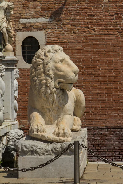 Arsenal and Naval Museum entrance view (Venice, Italy). Was foun — Stock Photo, Image