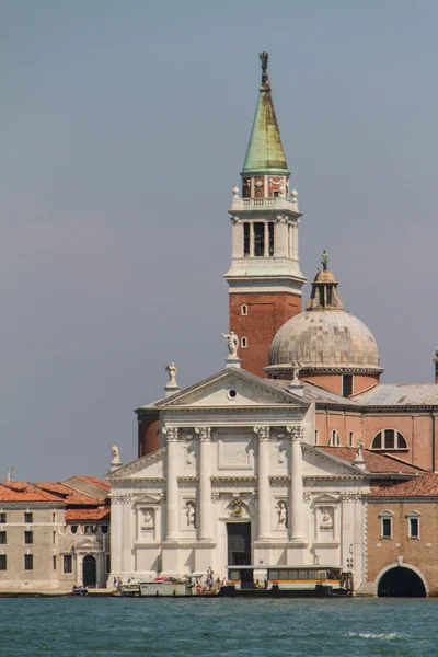 Vista da ilha de San Giorgio, Veneza, Itália — Fotografia de Stock