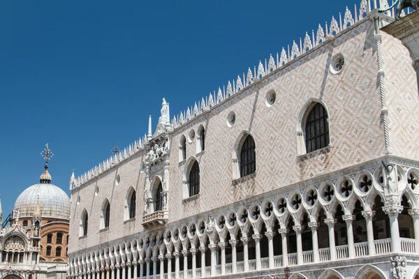 Doge's Palace, Saint Marks Square, Venice, Italy — Stock Photo, Image